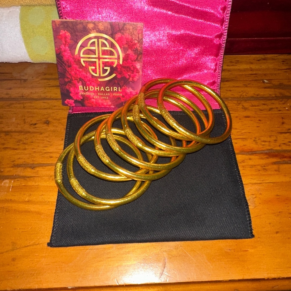 Gold Bangle Set